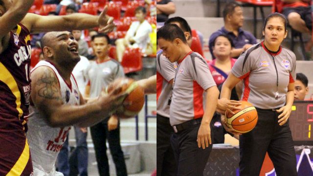 Rebounding record matched, first female ref debuts in PBA D-League