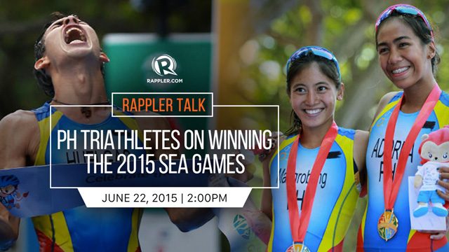 Rappler Talk: PH triathletes on winning the 2015 SEA Games