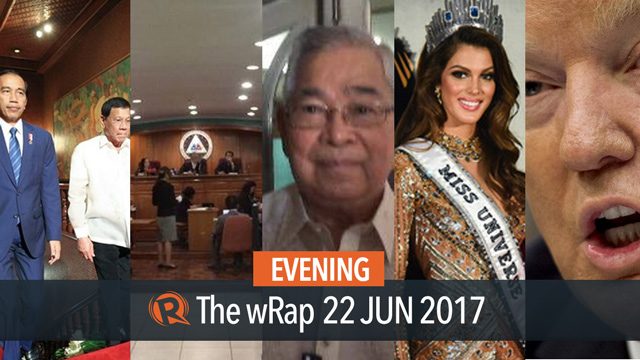 Duterte and Jokowi, Revilla, Sabio | Evening wRap