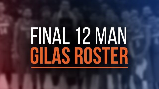 Final 12-man Gilas roster announced for OQT