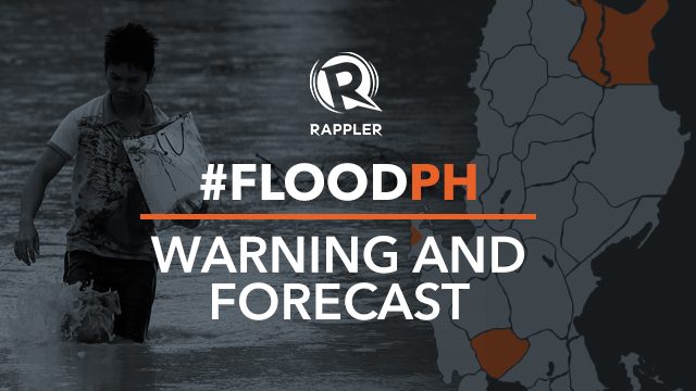 #FloodPH: Warning for Bulacan, Nueva Ecija, Pampanga