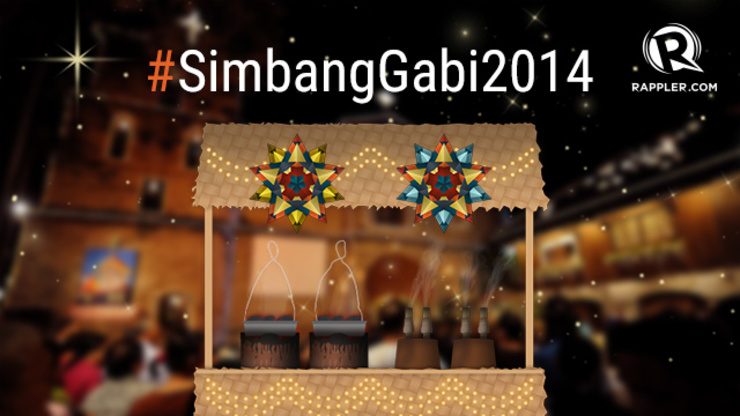 #SimbangGabi2014: Global mass schedules