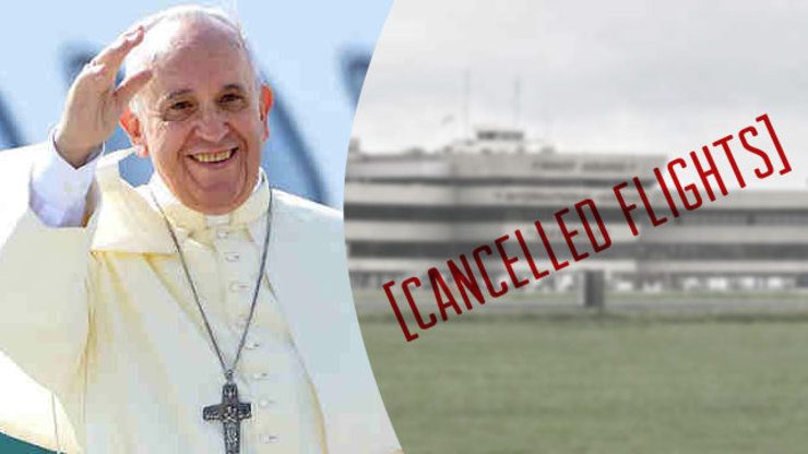 Flight cancellations: Papal visit in PH, January 15-19, 2015