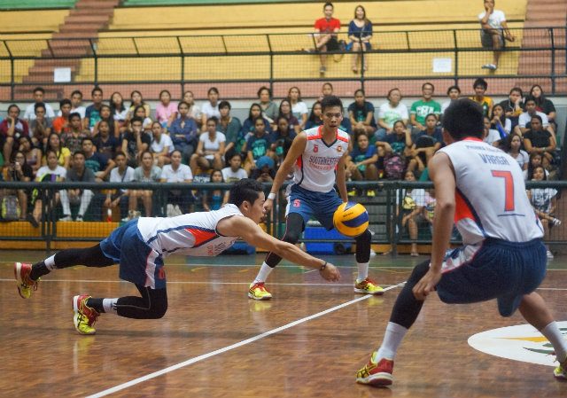 The SWU Spiking Cobras clinched their second straight title. Photo by Ronex Tolin/Rappler 
