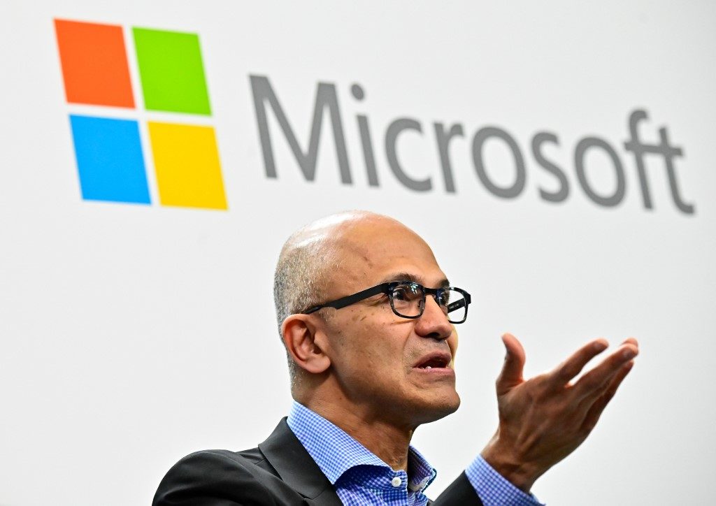 Profit soars for Microsoft fueled by cloud, business services