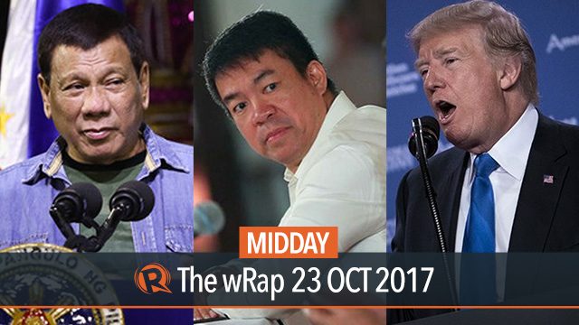 Duterte, Senators in UK, Trump | Midday wRap