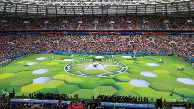 FOTO: Semarak prosesi pembukaan Piala Dunia 2018