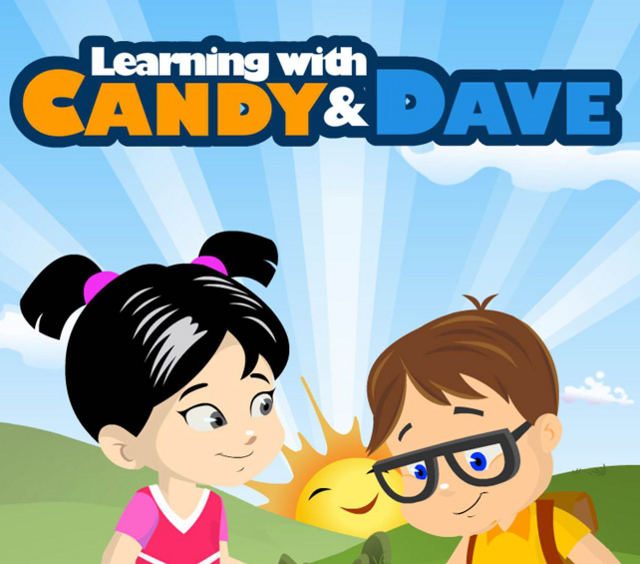 Learn with Candy and Dave in the Animal Kingdom Book