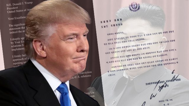 Trump releases ‘very nice’ letter from Kim Jong-un