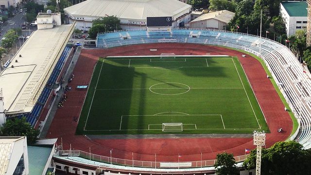 UNDERWAY. The Rizal Memorial Football Stadium will be used for the men's football tournaments. Photo from Wikipedia 