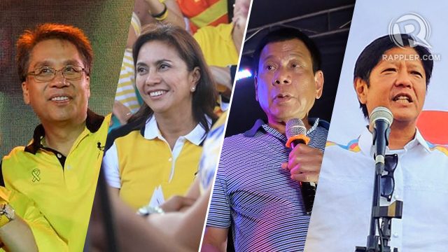 It’s Roxas-Robredo vs Duterte-Marcos, says LP standard-bearer