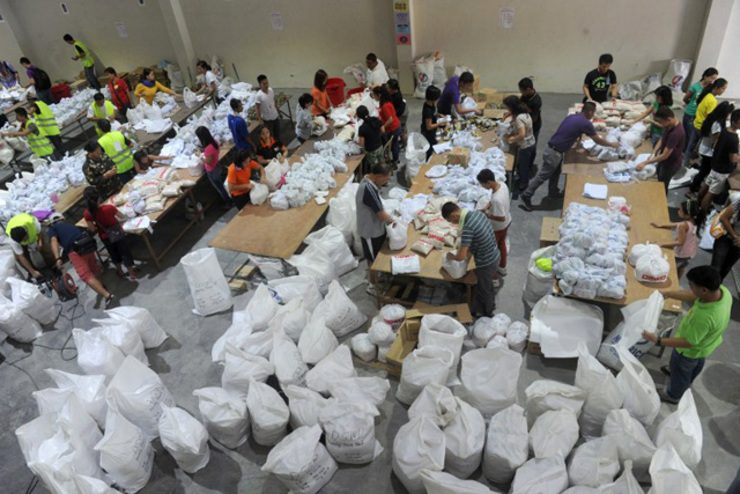 DSWD calls for volunteers to repack goods