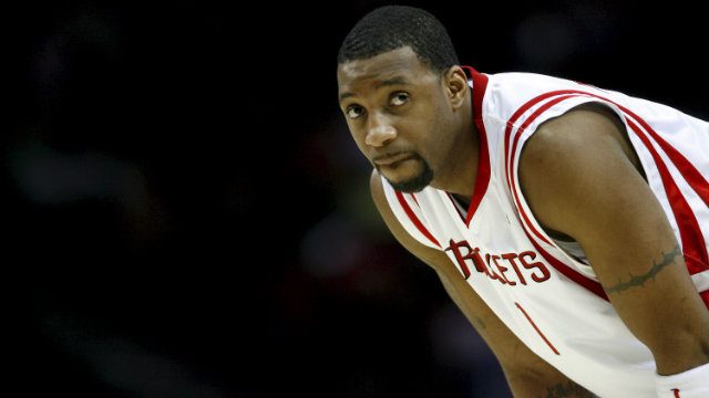 TAKE ME OUT TO THE BALL GAME. Two-time NBA scoring champ Tracy McGrady has switched his focus