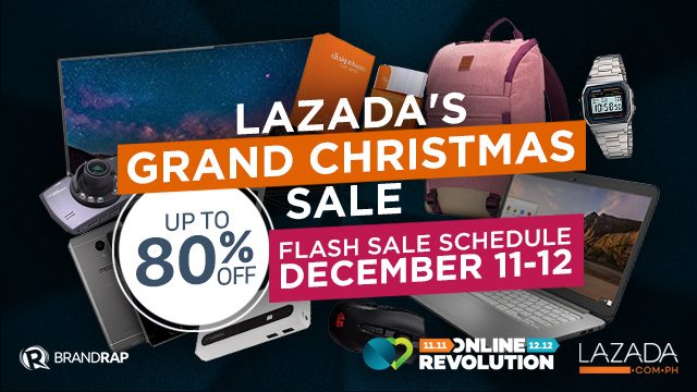 Here’s what you can buy at Lazada’s Grand Christmas Sale