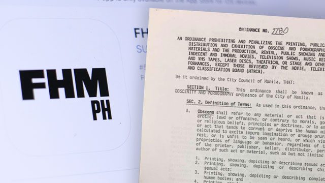 FHM fails to get SC to remove Manila’s anti-obscenity measure