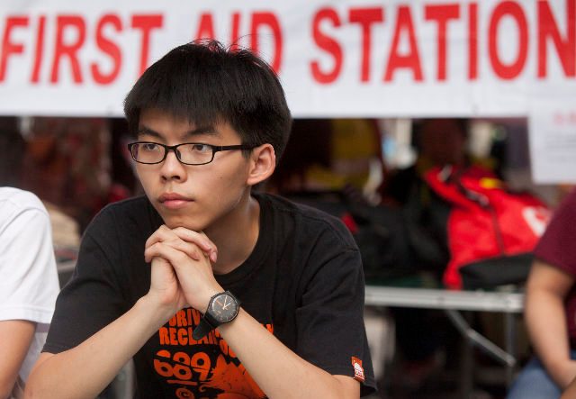 Hong Kong student leader Wong in ‘chilling’ assault