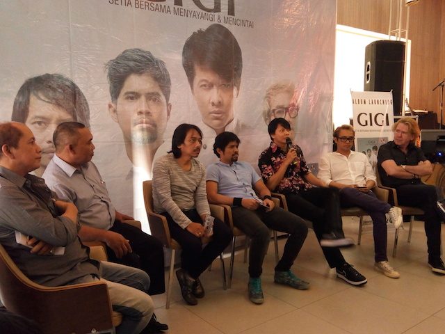 Gelaran press conference peluncuran album religi terbaru GIGI. Foto oleh Clara A. Jovita/Rappler. 