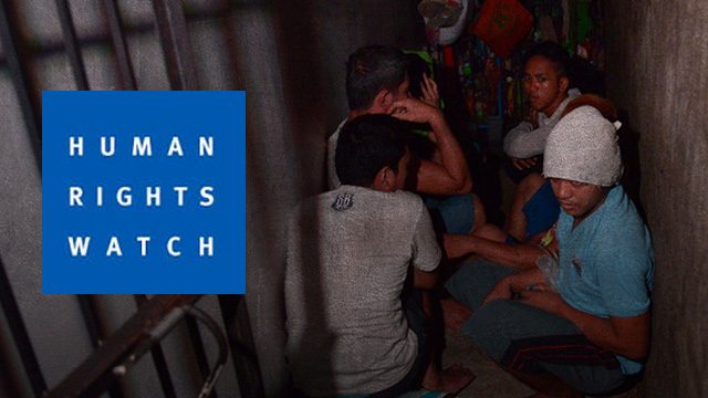 Human Rights Watch urges PH gov’t to release ‘secret jail’ detainees