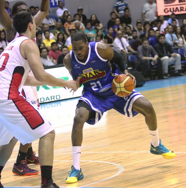 Denzel Bowles, who is Purefoods' third import this conference, must adjust quickly to the team. Photo by Nuki Sabio/PBA Images 
