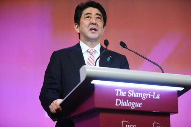Japan slams China after Abe speech sparks row