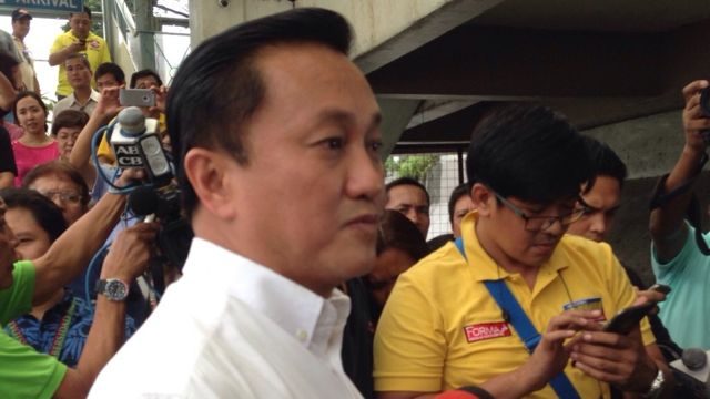 Tolentino to LP: Exclude me from Senate slate