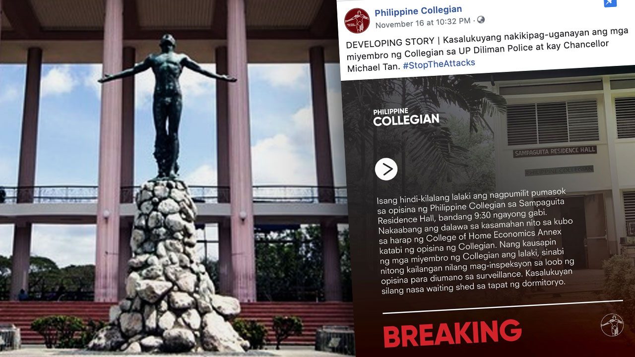 #HandsOffKule: UP student groups hit attempted ‘surveillance’ of Philippine Collegian