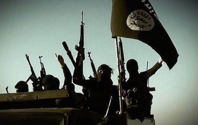 THREAT VS MEDIA. An image grab from a propaganda video released on March 17, 2014 by the Islamic State of Iraq and Syria (ISIS)'s al-Furqan Media. File Photo by Al-Furqan Media/AFP   
