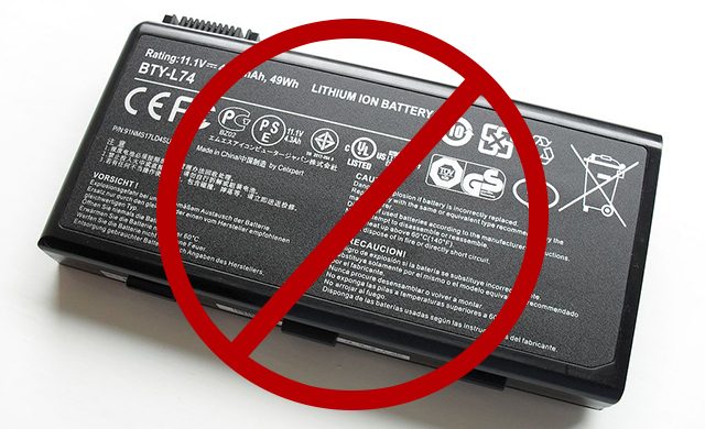PAL suspends cargo carriage of lithium ion batteries