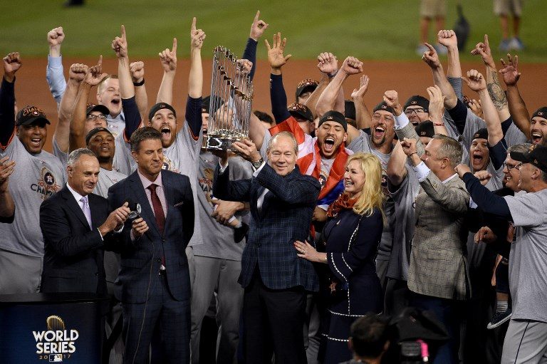 Mission accomplished, Houston: Astros dedicate win to city