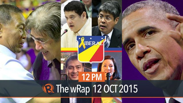 Binay-Honasan 2016, LP Senate slate, Obama on Trump | 12PM wRap