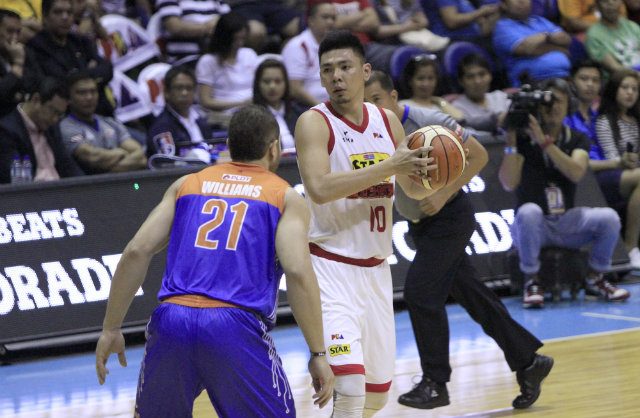 TOO MUCH. Star proves too much for TNT as both teams now hold similar 4-4 records. Photo from PBA Images 