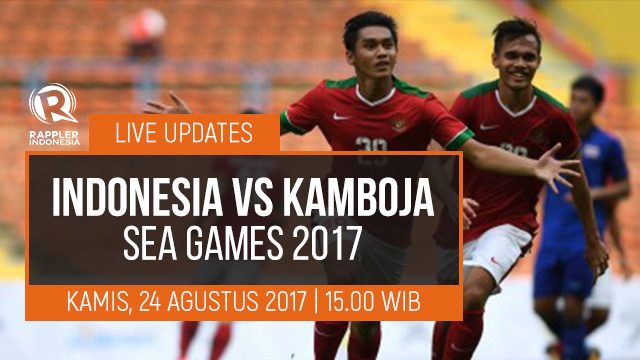 LIVE UPDATES: Indonesia vs Kamboja