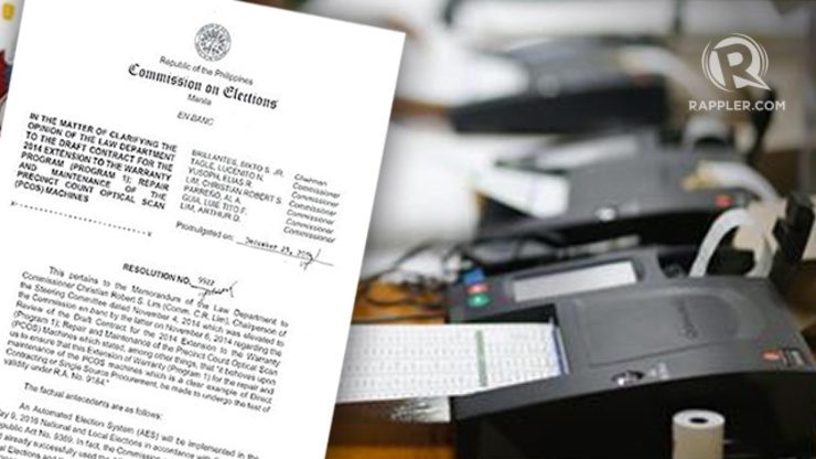 Why Smartmatic got deal for PCOS repairs