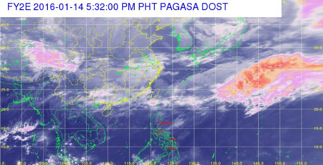 Cloudy Friday for parts of Luzon, N. Samar
