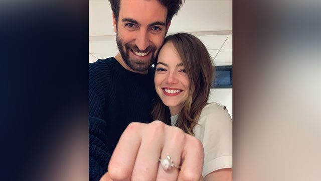 Emma Stone is engaged to boyfriend Dave McCary