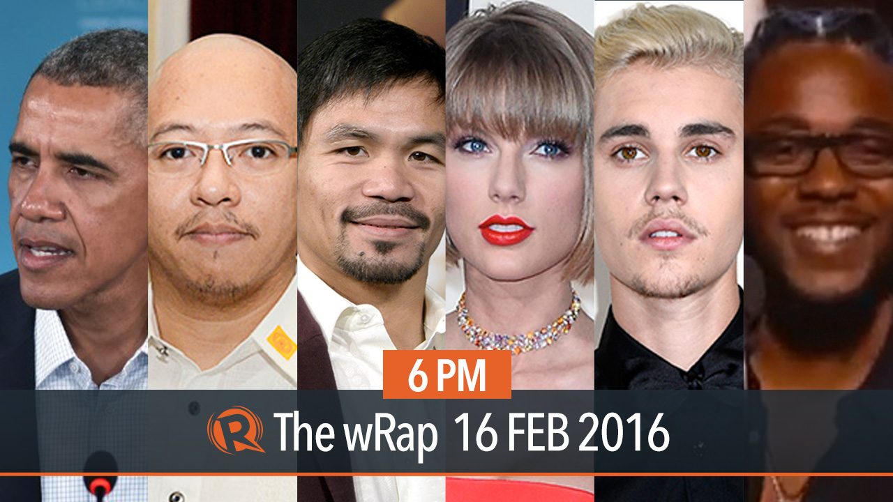 SolGen on Poe, Pacquiao, 2016 Grammys | 6PM wRap