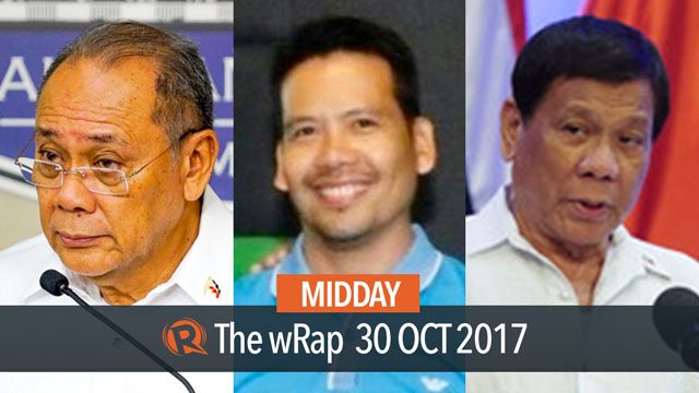 Duterte on Abella, Model Grab driver, Duterte on Akihito | Midday wRap