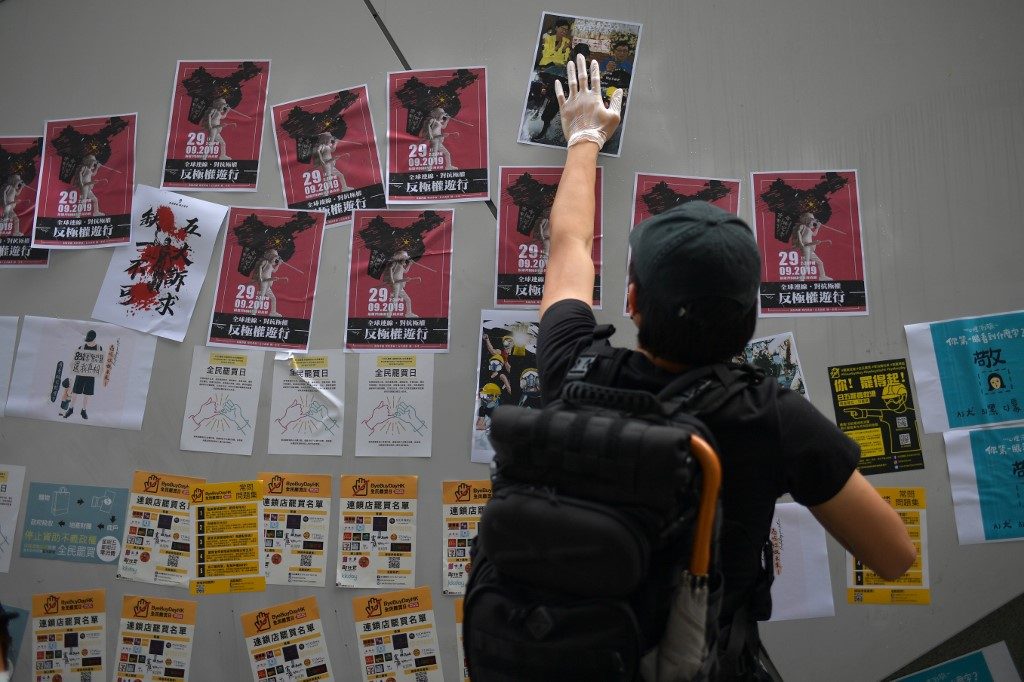 Hong Kongers start days of rallies ahead of China’s birthday