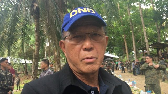 Marawi crisis over in a week or less, says Lorenzana