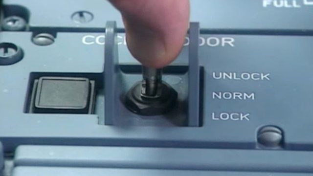 The role of the Airbus cockpit lock in the Germanwings crash