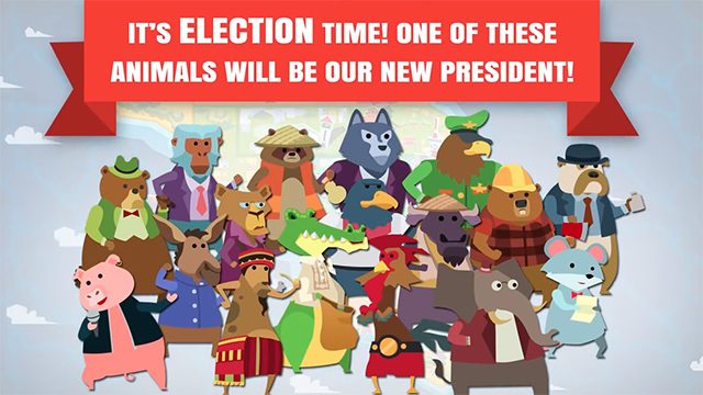 ELECTION TIME. What kind of president will you be? Screen shot from Political Animals. 