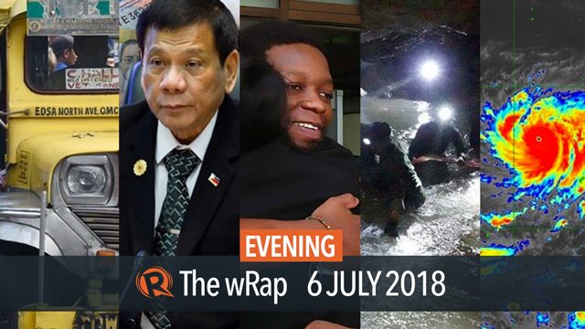 Jeepney fare hike, Duterte expenses, weather update | Evening wRap