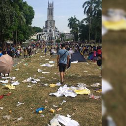 Netizens slam devotees, tourists for leaving trash in Holy Week sites