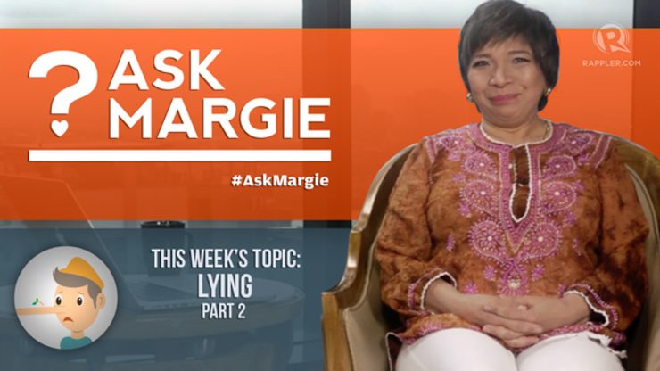 #AskMargie: Why do people lie?
