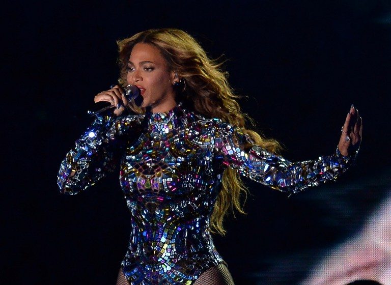 Beyonce menjadi salah satu nominasi Penyanyi Soul/R&B terbaik di ajang American Music Awards 2015. Foto dari Robyn Beck/AFP 