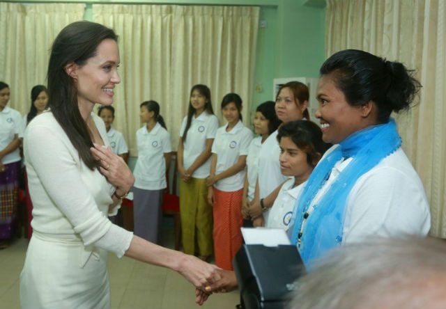 Angelina Jolie urges justice for Myanmar’s sexual violence victims