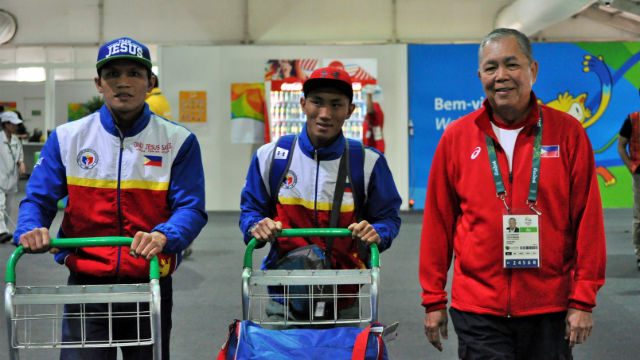 Pinoy boxers Suarez, Ladon now in Rio