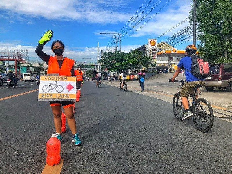 ‘Doing nothing is more fatal’: Bike group defends improvised lanes after MMDA takedown