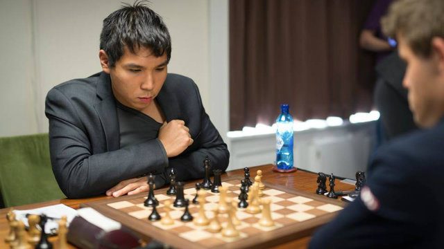 Wesley So defeats reigning chess champ Magnus Carlsen in Paris
