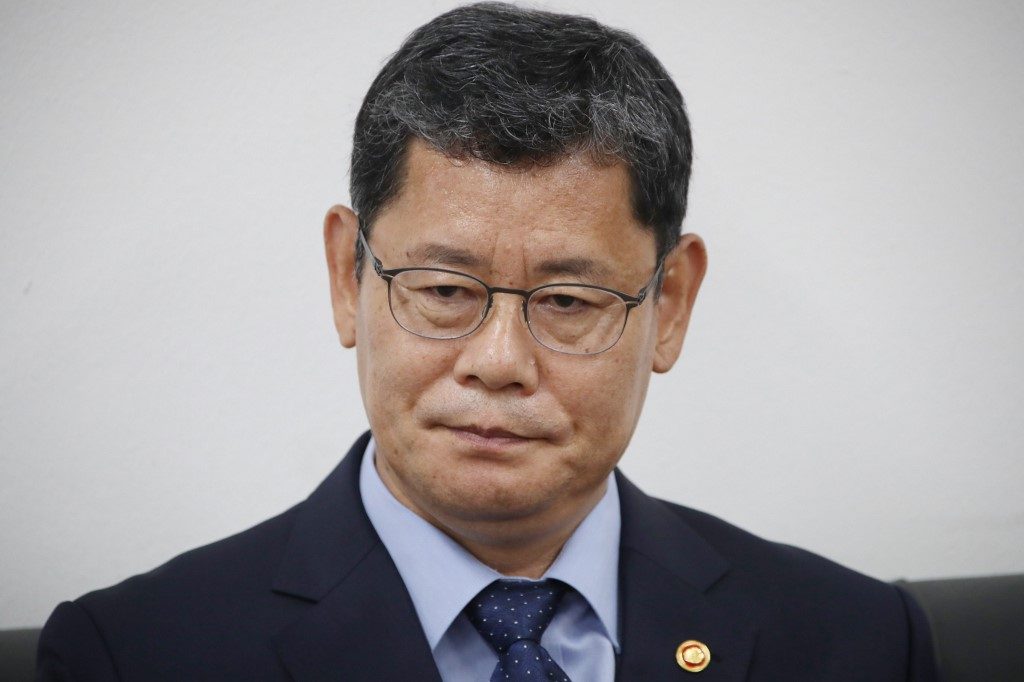 Seoul’s unification minister resigns over North Korea tensions
